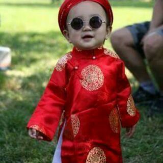 Áo dài trẻ em Thái Tuấn -3048