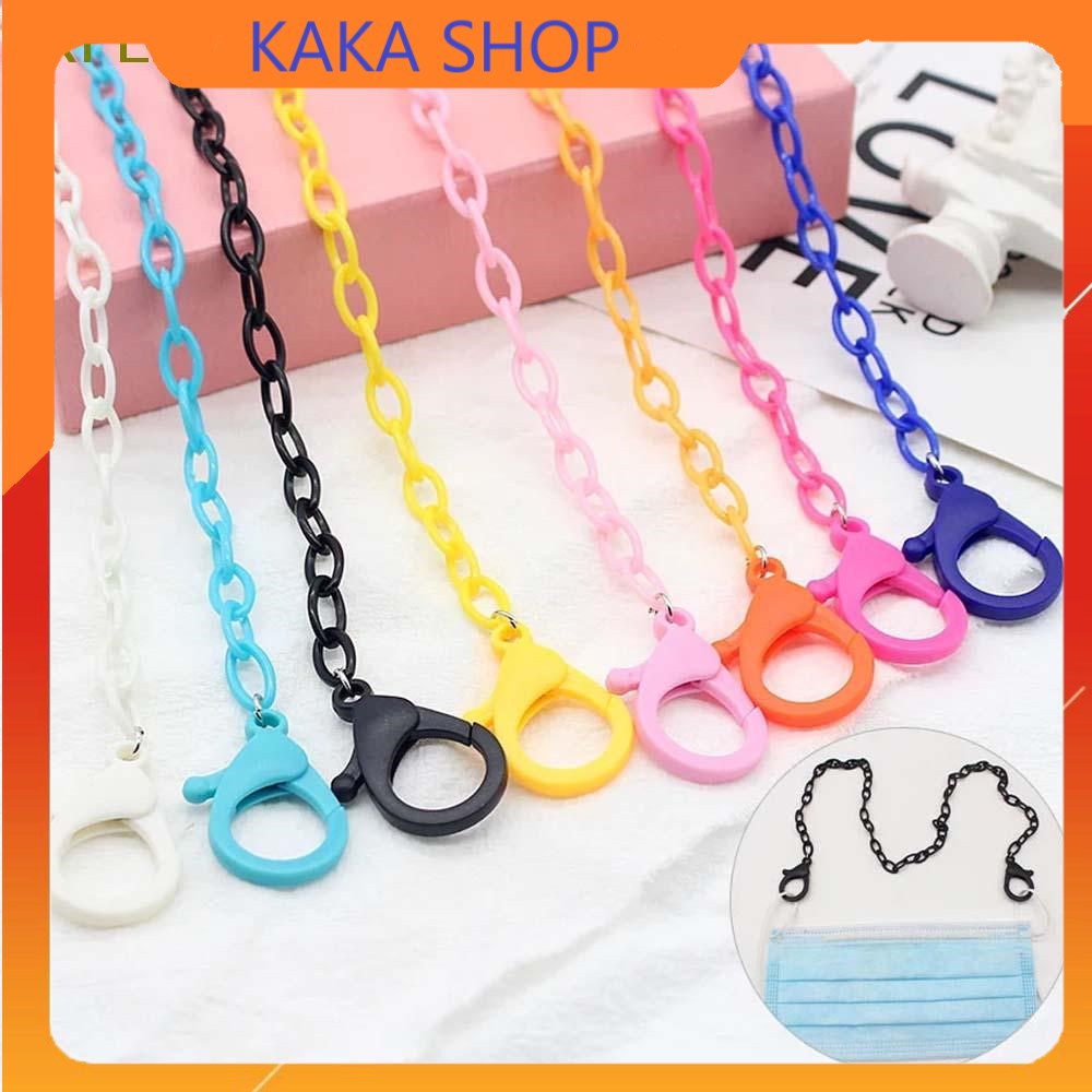 Dây đeo khẩu trang, Mắt kính phối gấu chống thất lạc phong cách Hàn Quốc