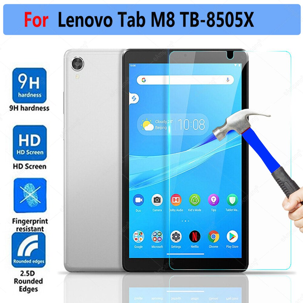 [Ảnh Thật] Kính CL Lenovo Tab M8 8505/ 8705 Cường Lực Mài Cạnh 2.5D