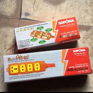 Ổ cắm siêu chịu tải 6000w SOPOKA ( hàng chính hãng )