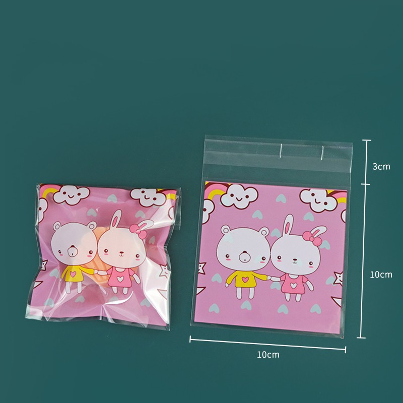 Set 20 Túi Ziplock Túi Đóng Gói Quà Tặng Xà Phòng/Bánh Quy,Sáp Thơm