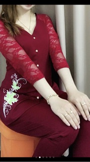 Bộ BÀ BA . Thiêu  đi LỄ CHÙA 160k