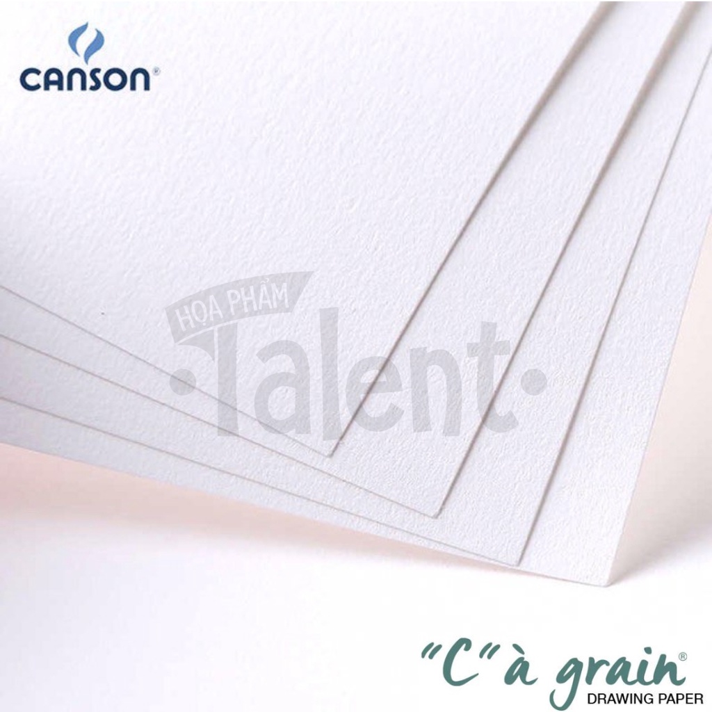 - Giấy vẽ CANSON Pháp (chính hãng) "C" A Grain