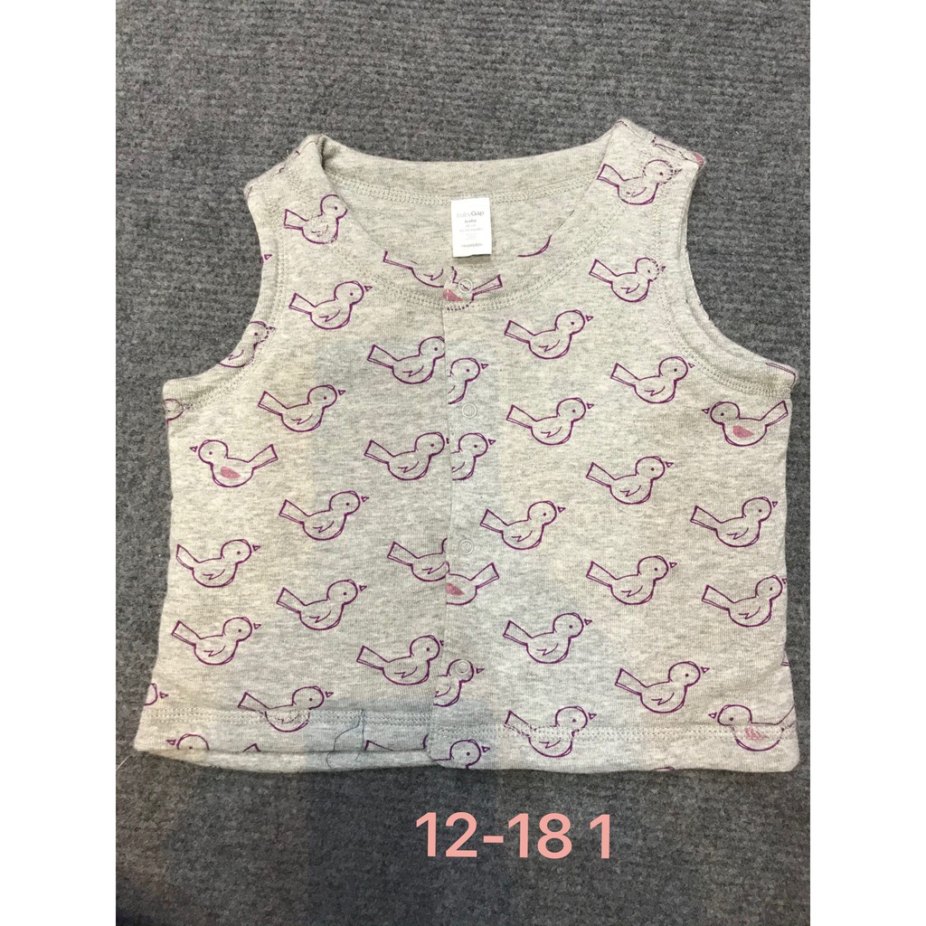 Áo gile Gap trần bông cho bé