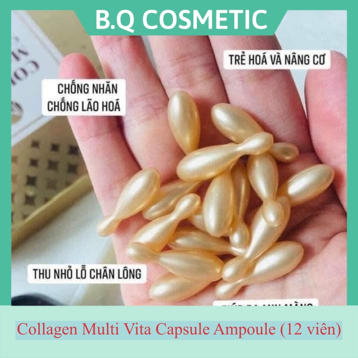 (Bán Chạy) Collagen Multi Vita Capsule Ampoule (12 viên)