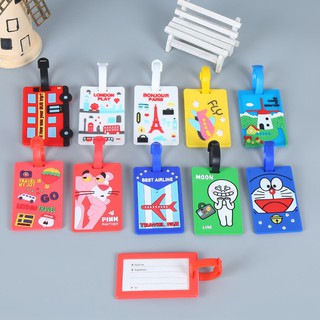 Thẻ hành lý du lịch hình stitch / hello kitty / doraemon / minion / rilakkuma / etc dễ thương