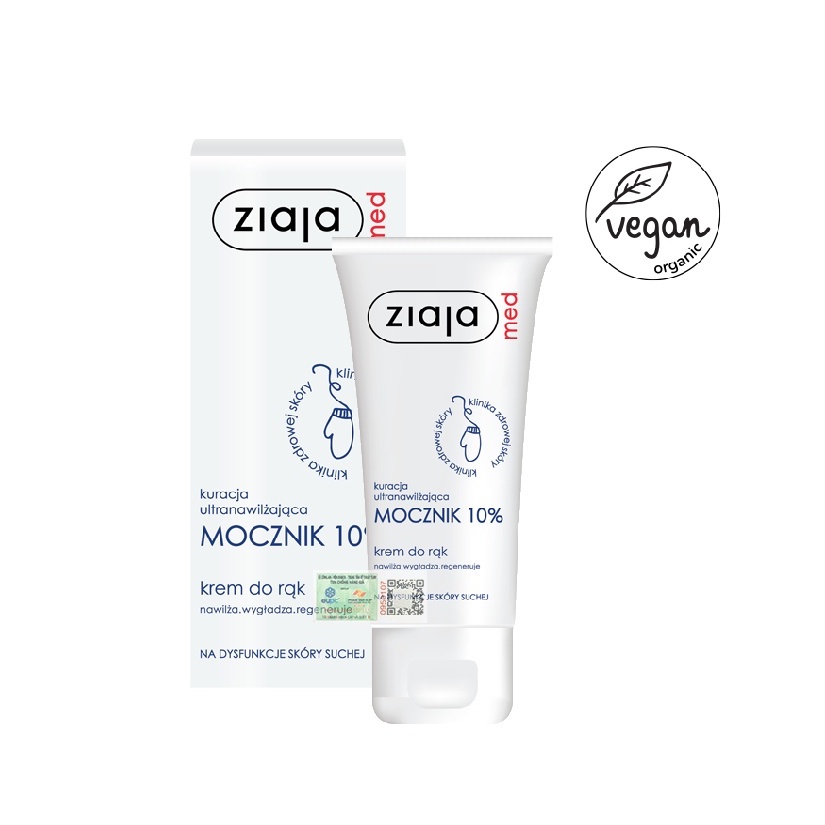 Ziaja Med Kem Dưỡng Mềm Da 10% Urê - Ziaja Med 10% Urea Cream 100ml - Ziaja 10% Ure