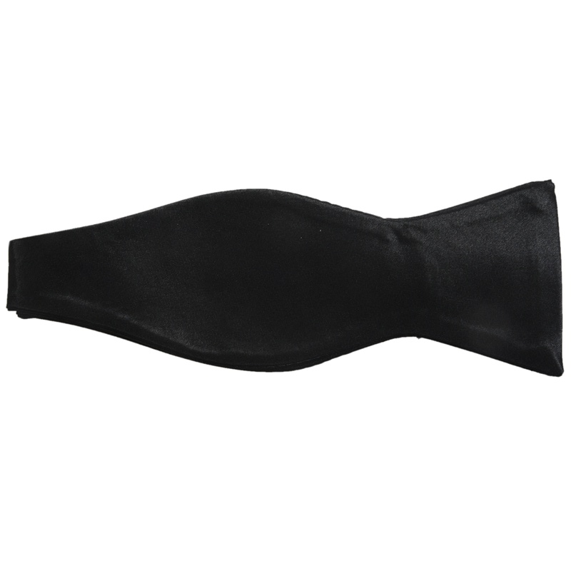 Cà Vạt Tuxedo satin Thắt Nơ Cho Nam - Màu Đen
