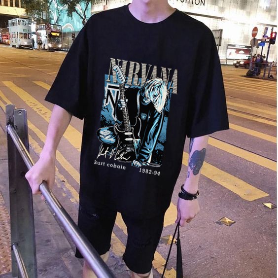 Áo thun tay lỡ Nirvara Kurt Conain 3.0, áo phông nam nữ T shirt unisex, Dricco official | BigBuy360 - bigbuy360.vn