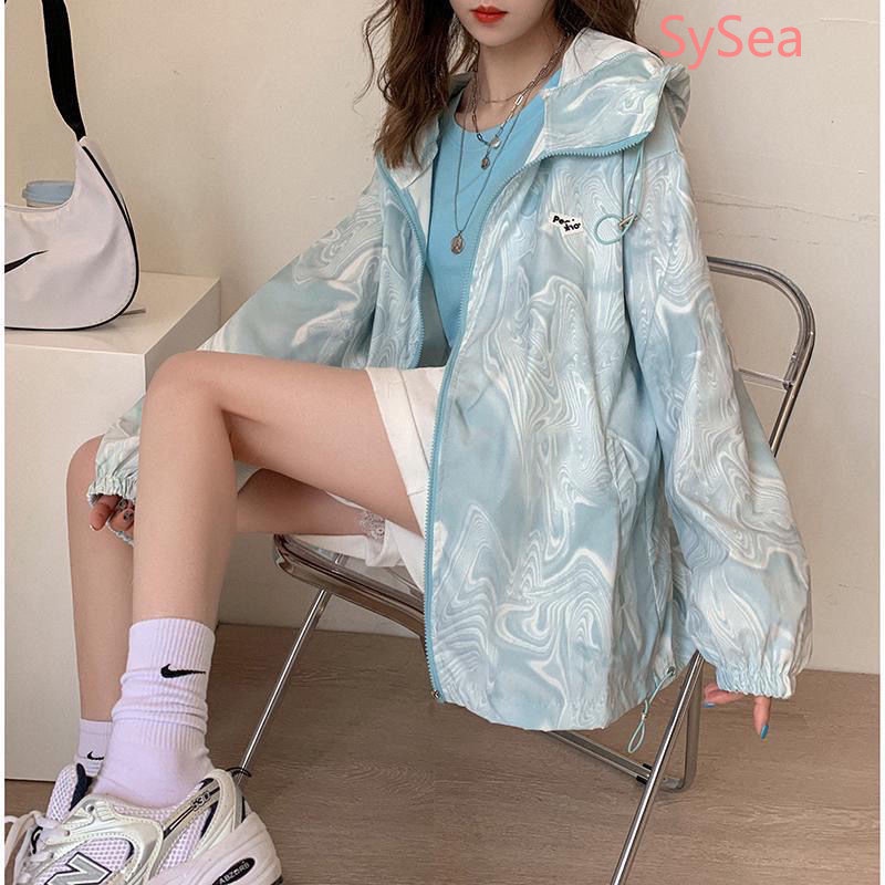 Áo Khoác Dáng Rộng Thời Trang Mùa Hè Hàn Quốc Dành Cho Nữ