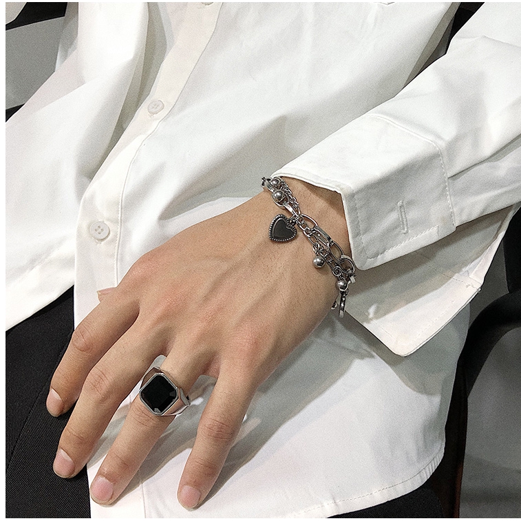 Vòng Tay Hợp Kim Mặt Hình Thánh Giá 13041