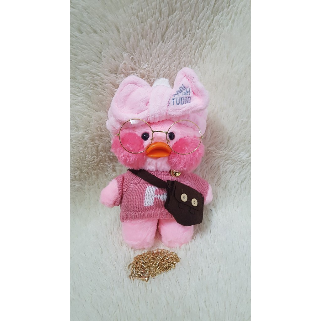 Túi đeo chéo hình vịt chất liệu vải bông full đồ phụ kiện thời trang siêu cute | BigBuy360 - bigbuy360.vn