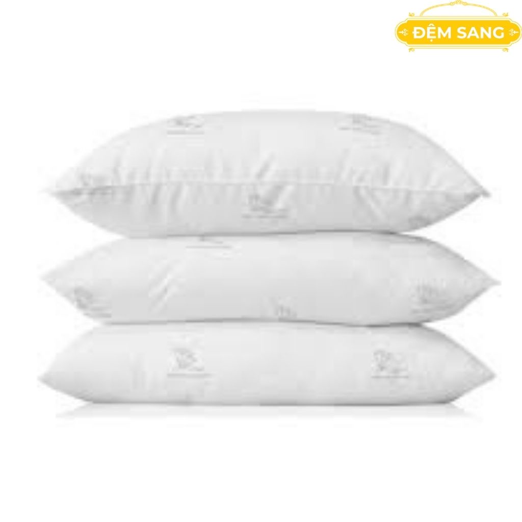 Ruột gối bông gòn 45x65 MUJI cao cấp chính hãng nệm Kim Cương cực êm ái và mềm mại