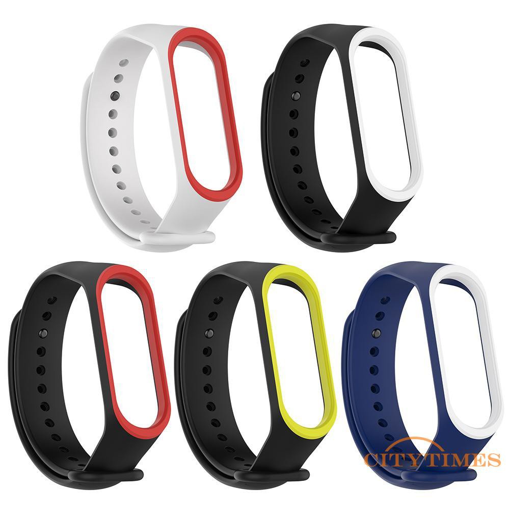 Dây Đeo Silicone Cho Đồng Hồ Thông Minh Xiaomi Miband 3 4