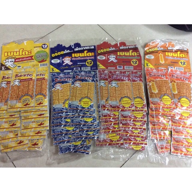 Mực Bento Thái Siêu Ngon Dây 13 gói 6gr