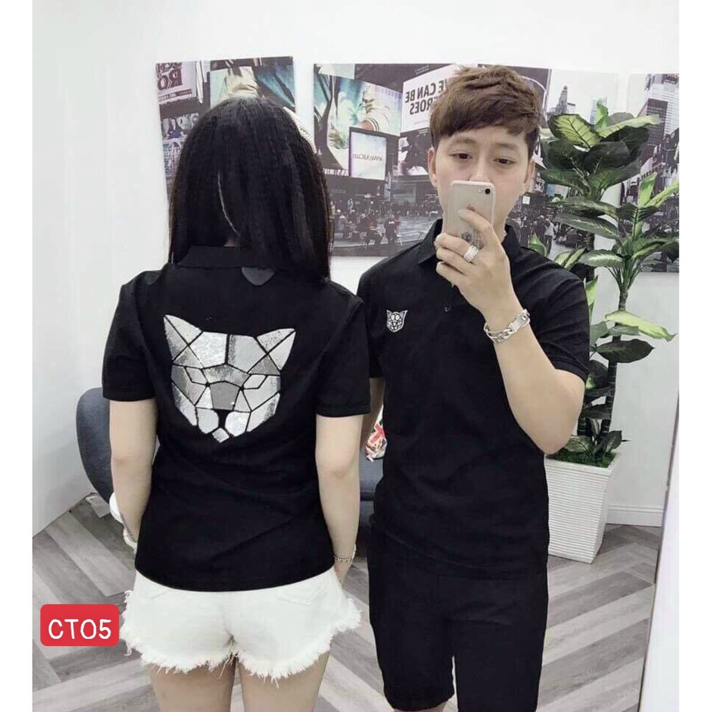 Áo Phông Nam ❤️FREESHIP❤️ Áo Thun Cặp Nam Nữ Tay Ngắn Cổ Bẻ Thời Trang Cao Cấp Mẫu Mới Hàng VNXK Tô Tồ Shop - ATNTT1