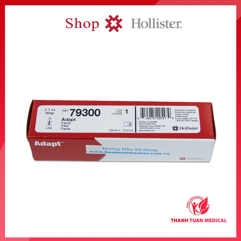 Kem chống xì hậu môn nhân tạo Hollister 79300 Adapt Paste - Làm tăng sự kết dính giữa đế túi và vùng da tiếp xúc