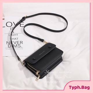 Túi Đeo Chéo Nữ 💙 FREESHIP 💙 Túi Bì Thư 2 Nút Nhiều Ngăn