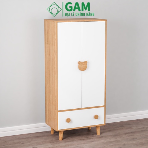 Tủ quần áo gấu cho bé dễ thương giá rẻ, hình bear shelf thương hiệu IGA - GP123