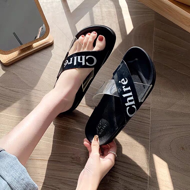 Dép quai chéo nhiều màu siêu hot