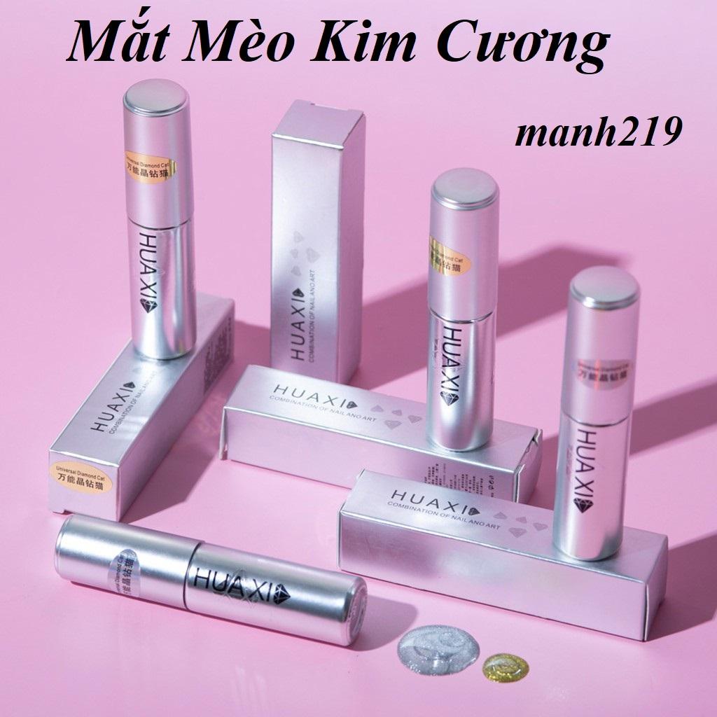 Sơn gel mắt mèo kim cương Huaxi - manh219