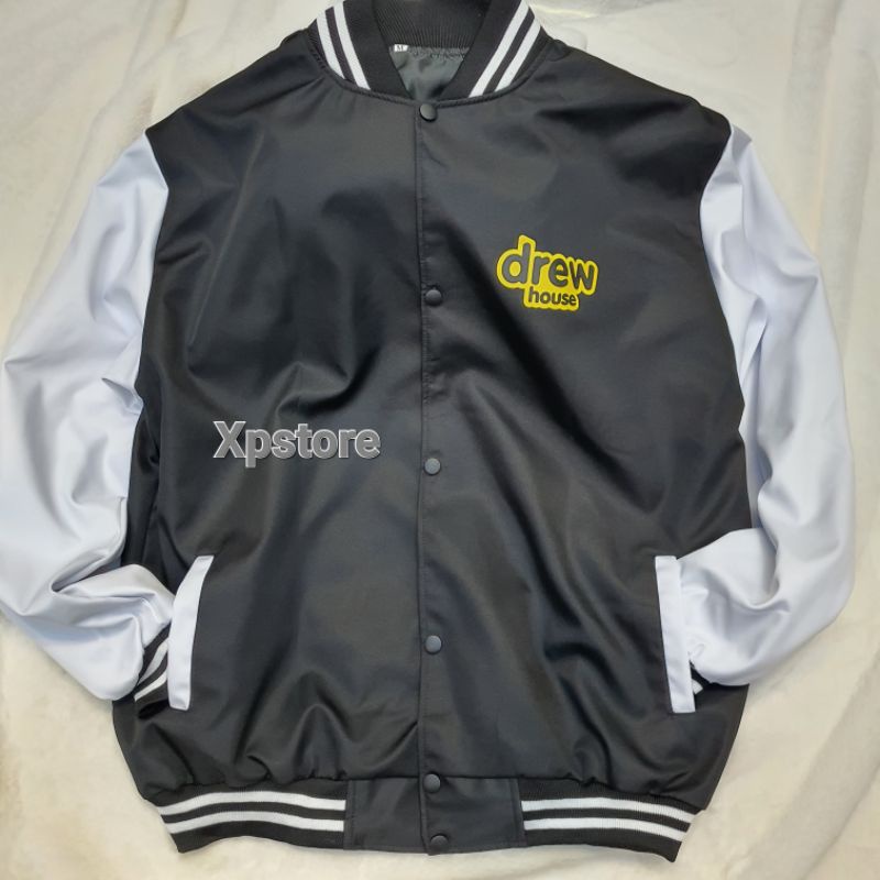 XPstore Áo Khoác dù bomber unisex Nam Nữ DREW GẤU (Ảnh thật)