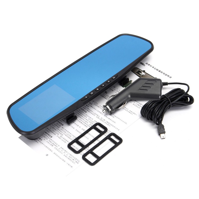 Máy ghi hình kỹ thuật số có camera 4.0" DVR HD dành cho xe hơi loa bluetooth | BigBuy360 - bigbuy360.vn