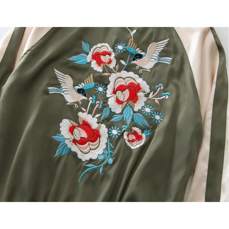 ÁO KHOÁC BOMBER THÊU,ÁO BOMBER THÊU CỰC CHẤT