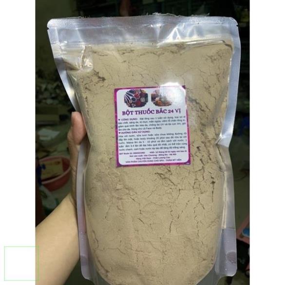 500gr bột tắm trắng thuốc bắc thảo dược trắng an toàn handmade