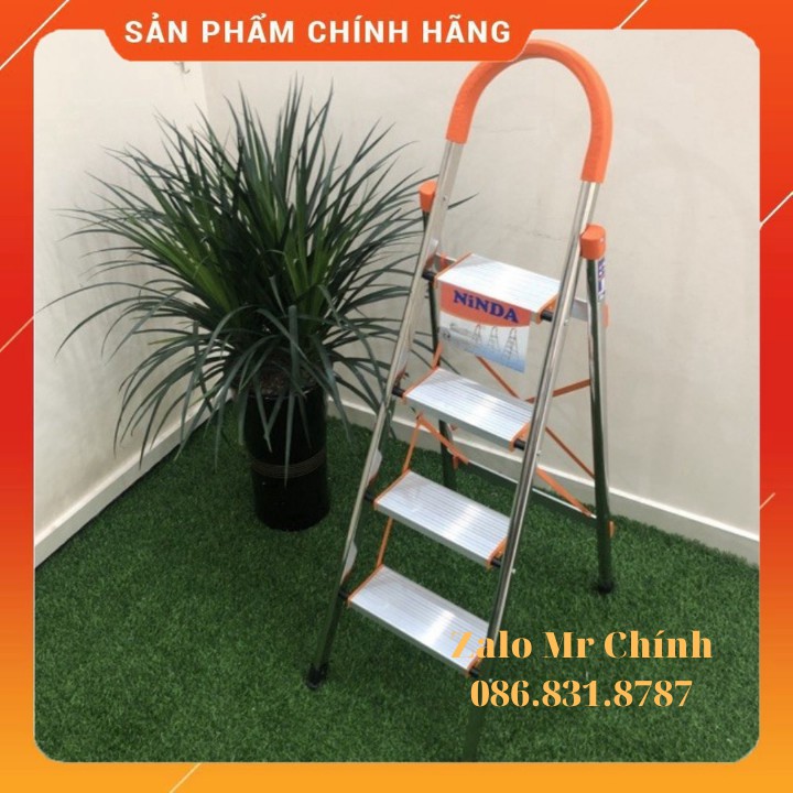 [ Free Ship ] Thang ghế gia đình NiNDA NDI-04 - 4 Bậc. Chiều cao sử dụng : 97 cm so với mặt đất [ GỌI LÀ CÓ ] [ SẴN HÀNG