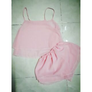 Set ngủ Voan 2 lớp