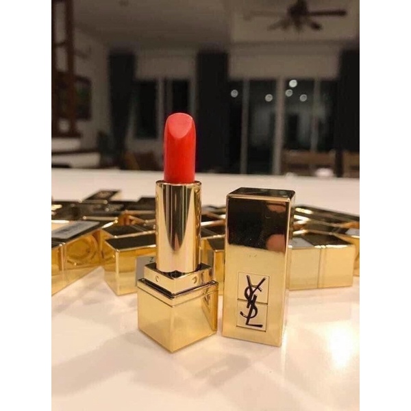 [Mini_Unbox] Son YSL Mini 13 Đỏ cam