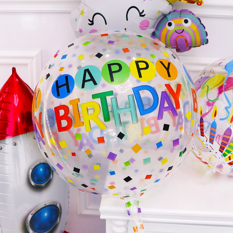 Bong Bóng Hình Trái Banh 4D Trang Trí Tiệc