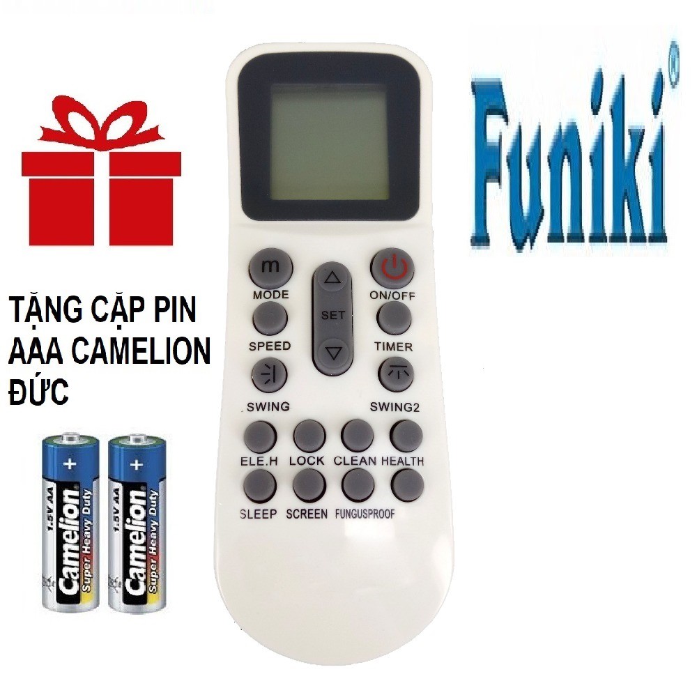 Remote máy lạnh FUNIKI K002E - Điều khiển điều hòa FUNIKI