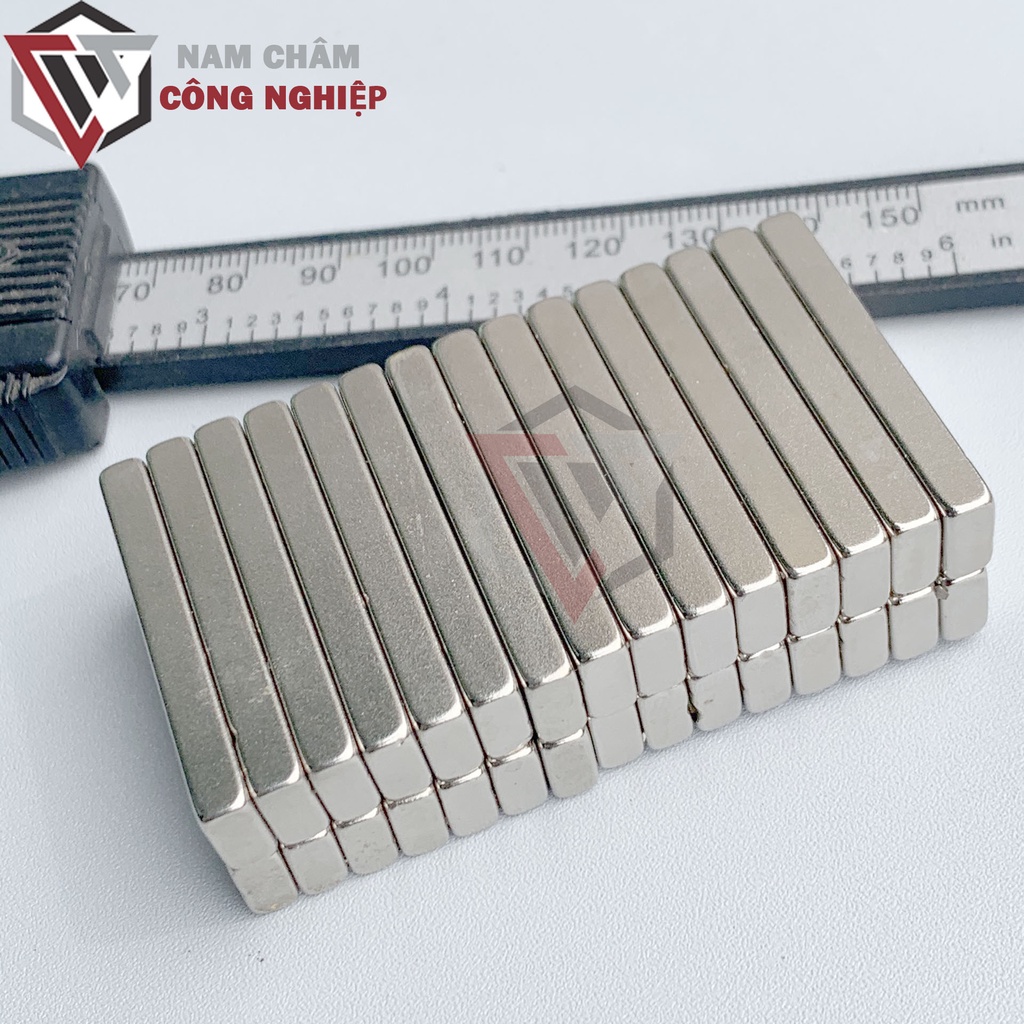 Nam châm chữ nhật 40x10x5mm nam châm đất hiếm nam châm siêu mạnh