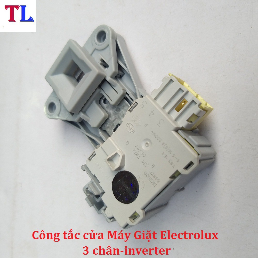 Công tắc khóa cửa máy giặt Electrolux cửa ngang (dài)