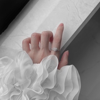 Nhẫn cz heart