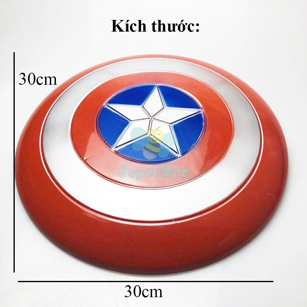 Khiên Đồ Chơi Captain America Đội Trưởng Mỹ Cho Bé, Hóa Trang Nhập Vai, Cosplay Siêu Anh Hùng Avengers