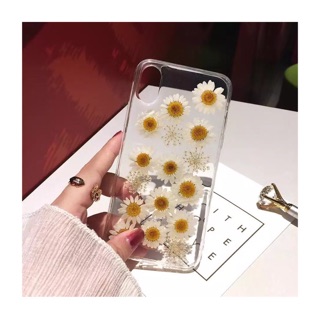 ỐP SILICONE ÉP HOA CÚC HOẠ MI