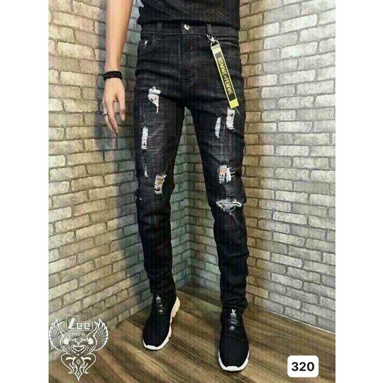 Quần Jean Nam Mẫu Mơi 💝Freeship💝 Quần Bò Nam Rách Xước Quần Rin Nam Cao Cấp HU427 | BigBuy360 - bigbuy360.vn