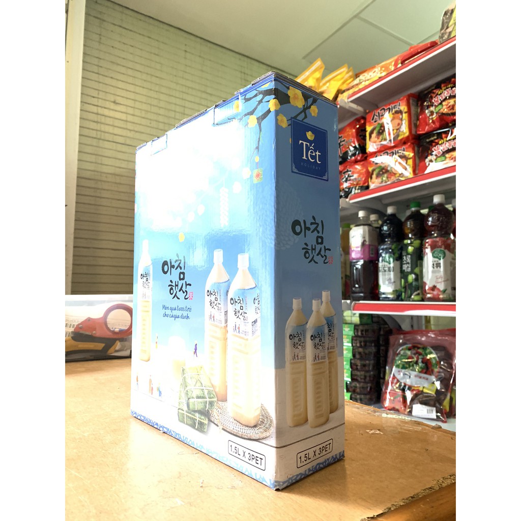 Combo 3 Chai Sữa Gạo - Nước gạo Hàn Quốc 1.5L