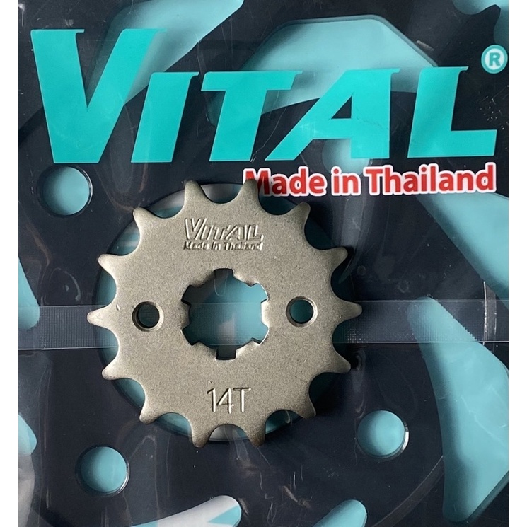 Dĩa kiểu Winner, Winner X, Sonic, CBR 150, 250 chuẩn 428-38T đến 47 răng)- NSD, Nhông sên dĩa VITAL Chính hãng Thái Lan