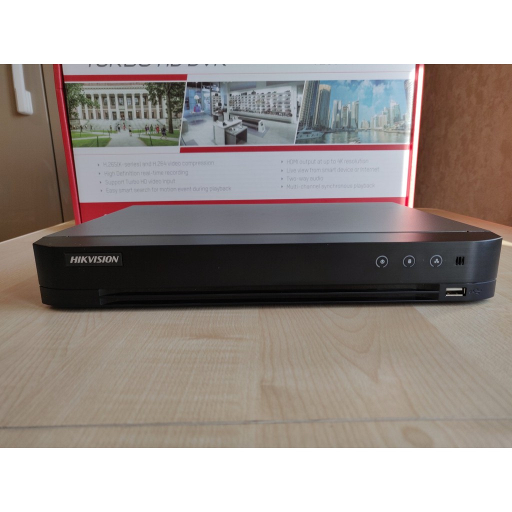 Đầu ghi 8 kênh HDTVI H.265+ Hikvision iDS-7208HQHI-M1/S - Hàng chính hãng