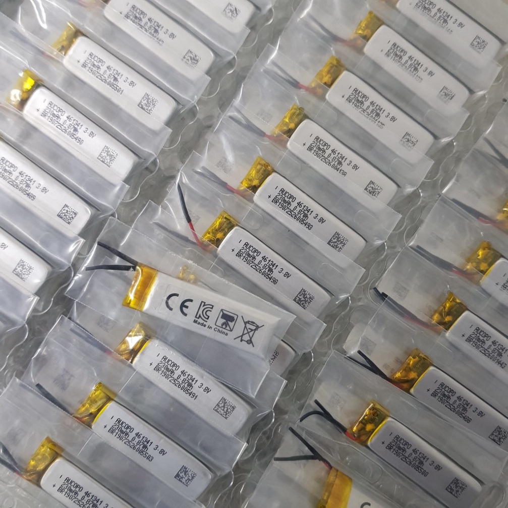 Pin Lipo 3.7V 230mAh 41x13x4.6MM 461341Hãng AUCOPO chế đồ DIY siêu tiện Pin 3.8V - Shop Bảo Anh