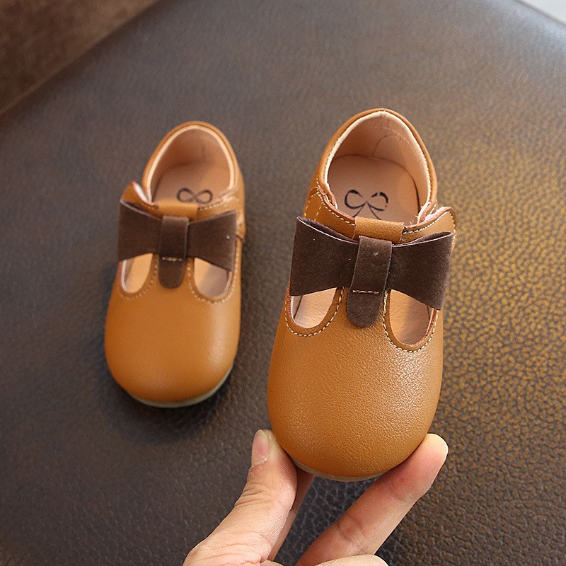 Giày búp bê phối nơ xinh xắn thời trang Hàn Quốc dành cho bé