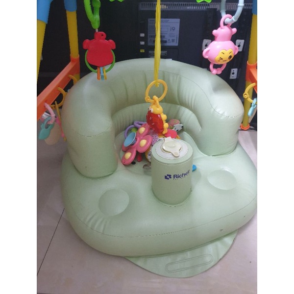 Thanh lý ghế hơi tập ngồi Richell đa năng nội địa nhật