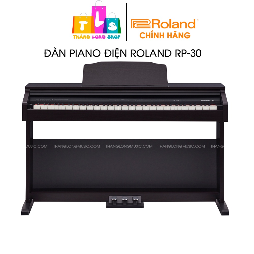 [Chính hãng] Đàn Piano điện 88 phím Roland RP30 – Digital Piano Roland RP-30 – Kết nối Bluetooth – Thiết kế sang trọng