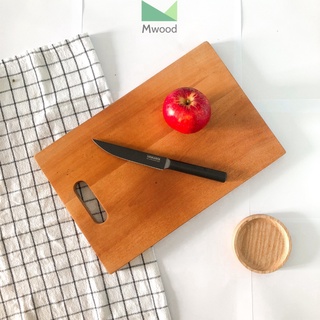 Thớt gỗ decor chữ nhật tự nhiên, thớt gỗ decor trang trí chụp ảnh