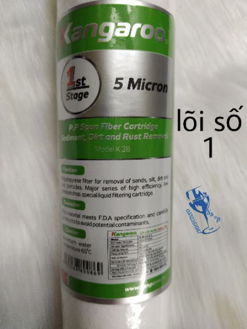 Lõi lọc nước kangaroo hàng chính hãng 100%