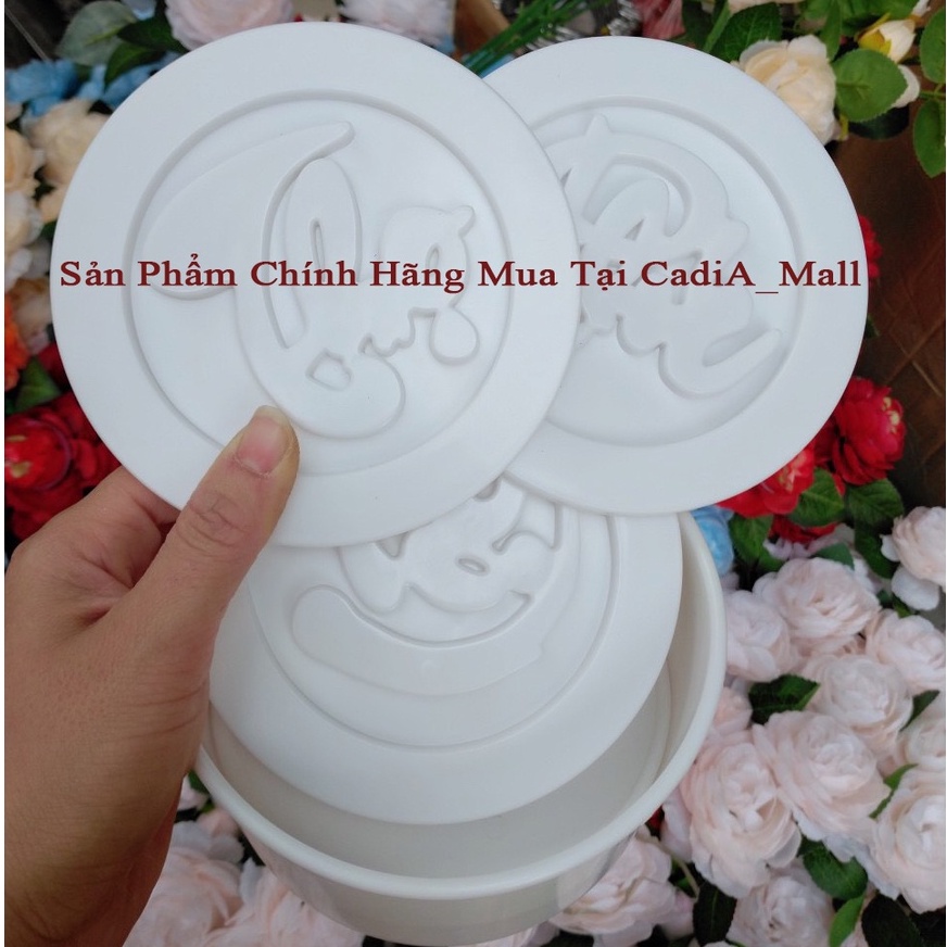 Khuôn xôi, khuôn làm bánh phúc lộc thọ bằng nhựa thực phẩm cứng chịu lực an toàn vệ sinh Việt Nhật